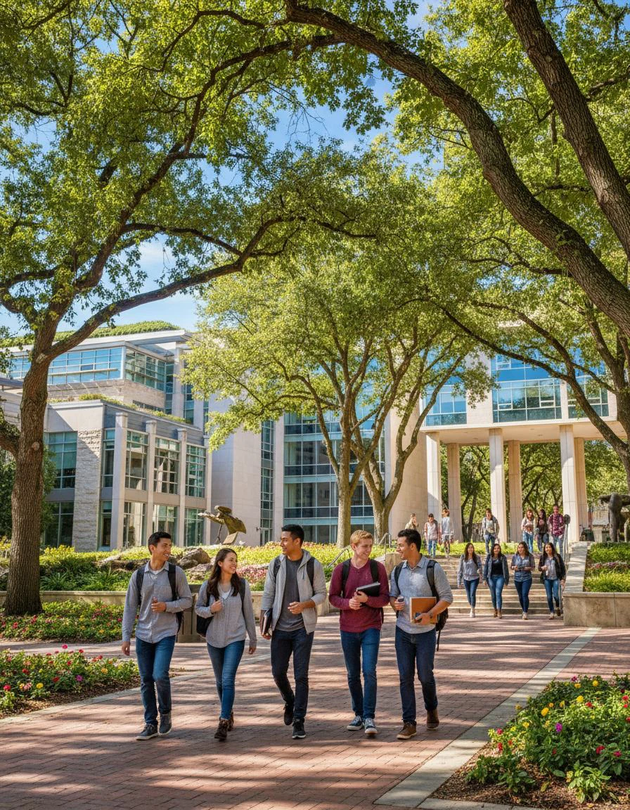 A green and welcoming campus